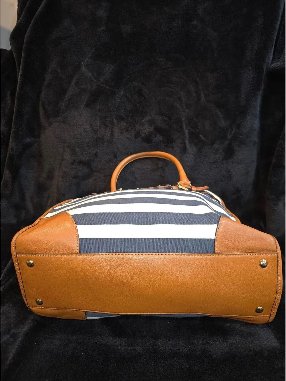 152. Michael Kors Hamilton striped Navy Blue/White